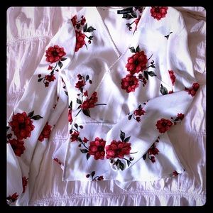 Dynamite Floral Blouse